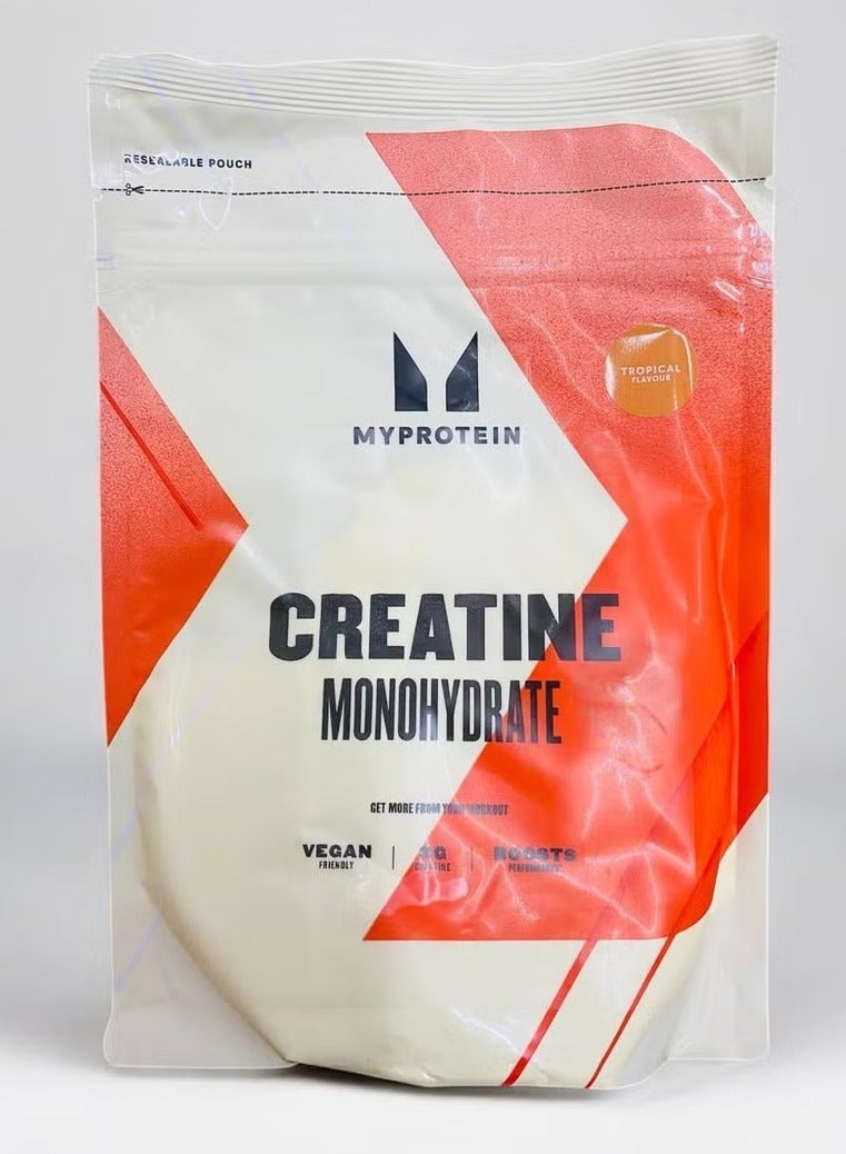 MyProtein Creatine Monohydrate Powder – Supports Strength, Power & Performance Enhancement Tropical Flavor (250 g) - Image 1